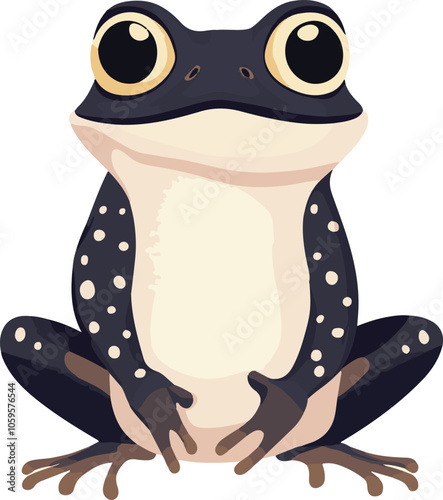 simple vector polliwog clipart