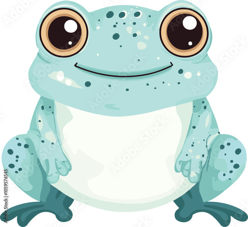 simple vector polliwog clipart