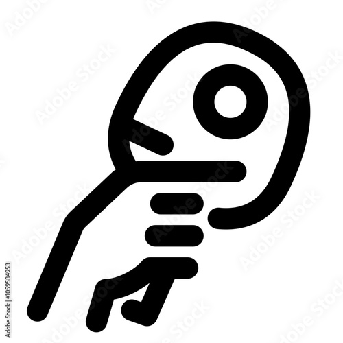 Table Tennis Backhand Icon