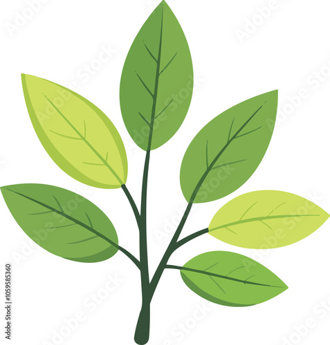 simple vector sepal clipart