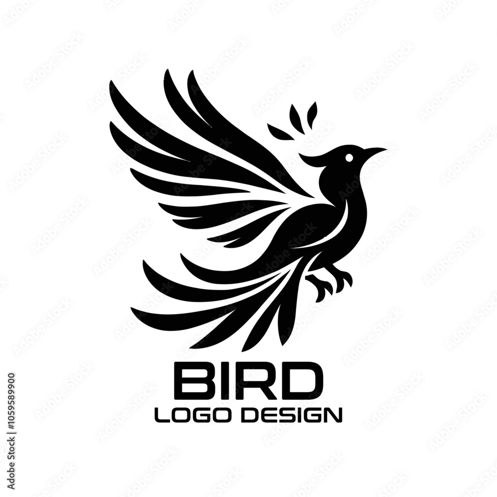 Fototapeta premium Bird Vector Logo Design