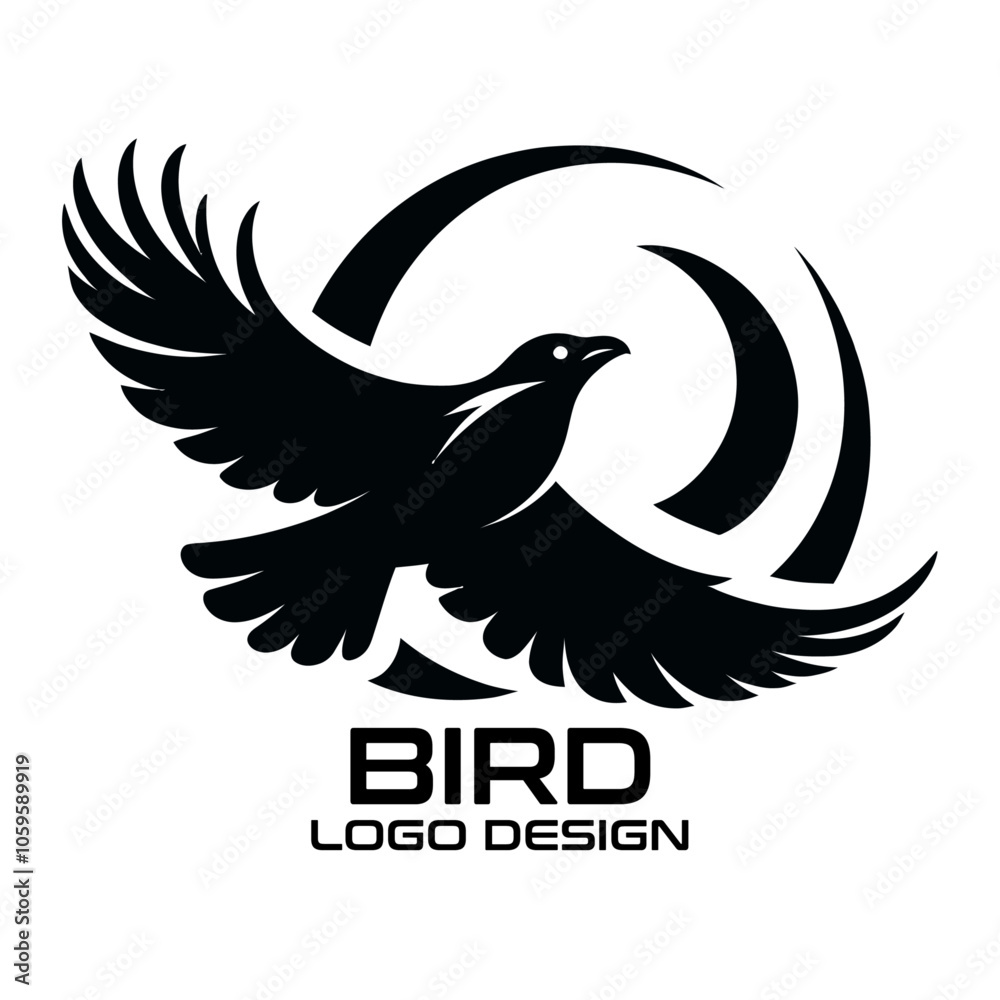 Fototapeta premium Bird Vector Logo Design