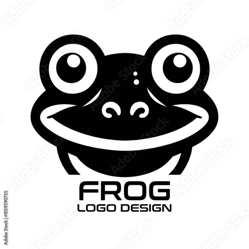 Frog Vector Logo Design photo