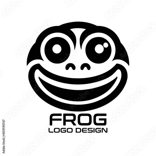 Frog Vector Logo Design photo