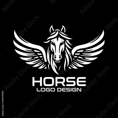 Horse Vector Logo Design