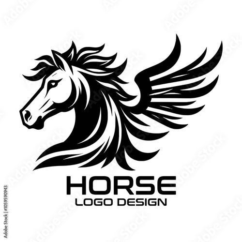 Horse Vector Logo Design