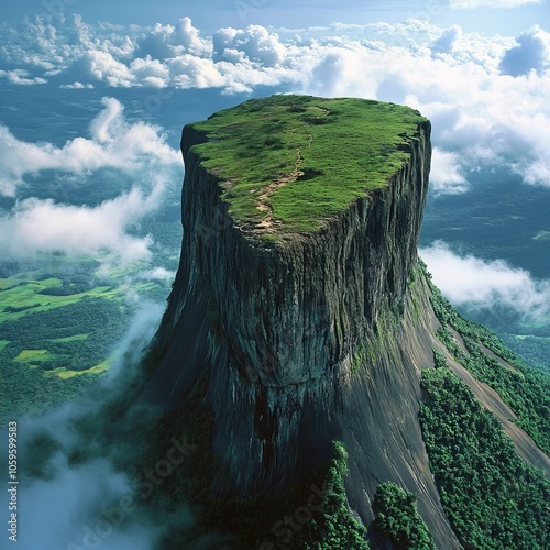 Pedra do Bau, rock peak in Sao Bento. photo