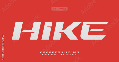 Angular geometric letters, dynamic bold italic letters, speed font for athletic logo, powerful branding, sporty headline, active typography, adventurous and edgy design. Vector typeset.