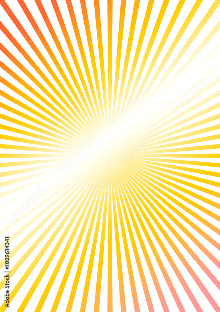 Fototapeta premium The background image is yellow, using alternating lines to create an image. used in graphics