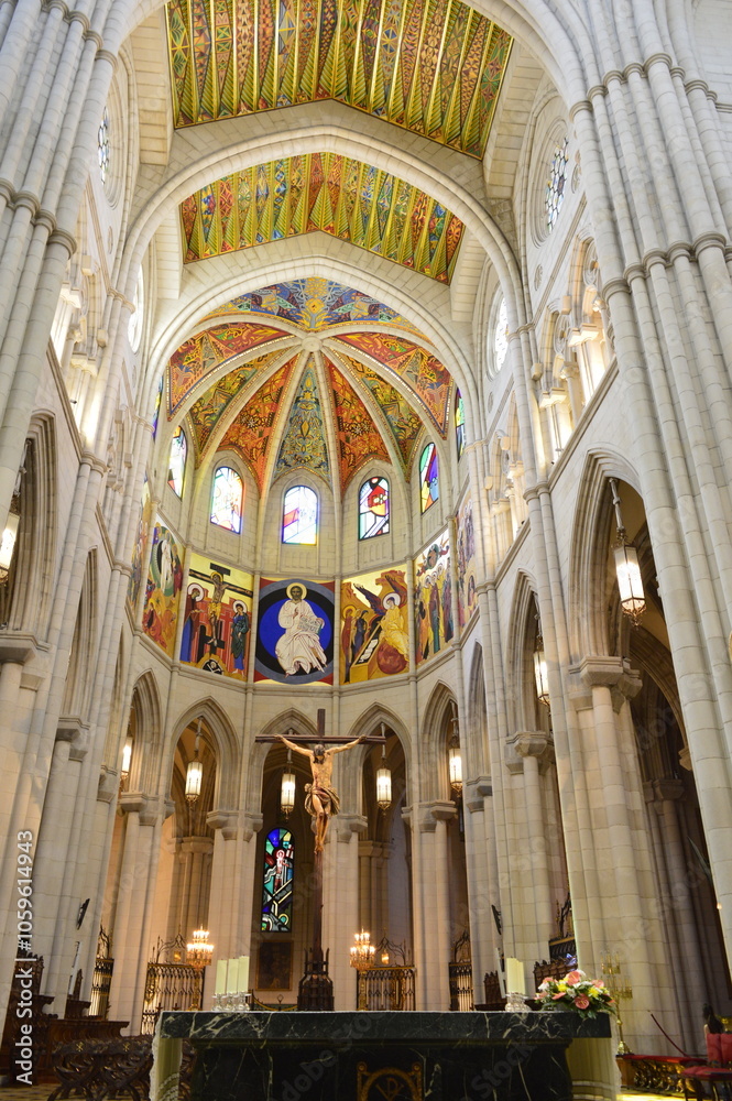 Fototapeta premium Igreja histórica de Madrid