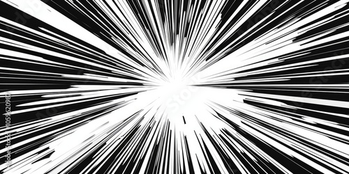 A powerful cosmic burst of light in a starry galaxy setting.