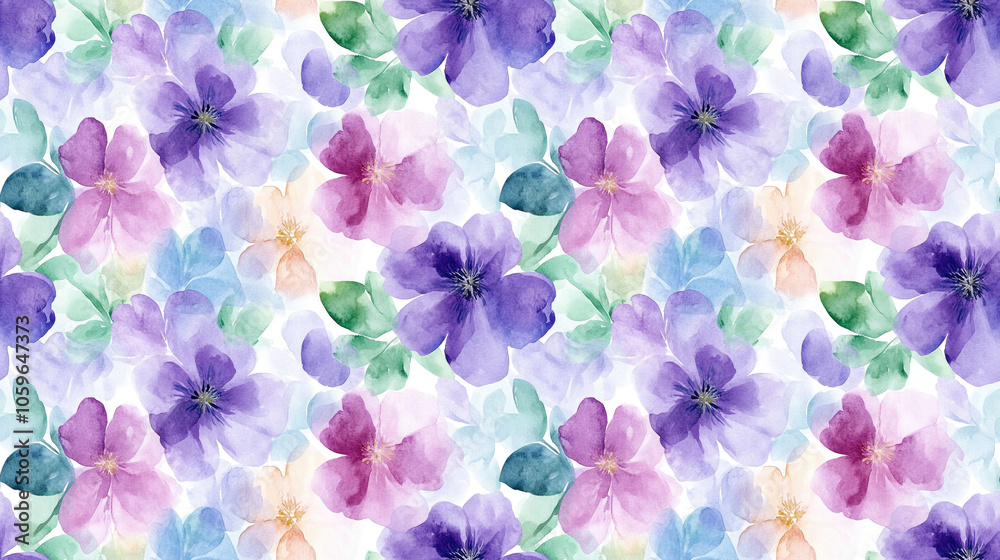 Obraz premium Seamless abstract pattern featuring a chaotic backdrop and intriguing design elements perfect for textiles and art prints