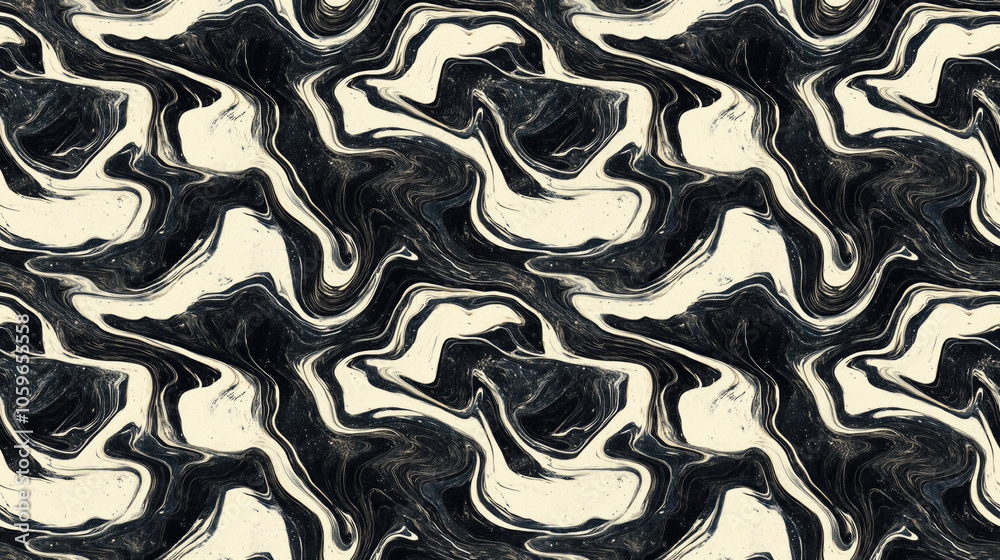 Fototapeta premium Weird abstract texture featuring a seamless pattern for creative background design
