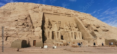 Schilderij op canvas Abu Simbel Temple