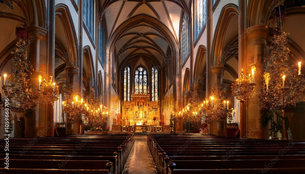 Obraz premium interior of church