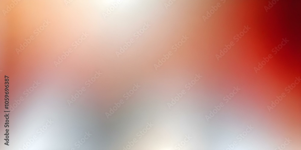 Obraz premium red and silver gradient background with a smooth transition from dark to light silver, subtle reflections across the surface create with ai
