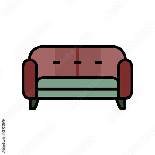 sofa isolated