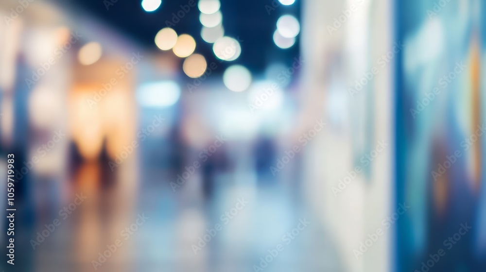 custom made wallpaper toronto digitalBlurred Background of an Art Gallery with Soft Lighting and Colorful Artwork