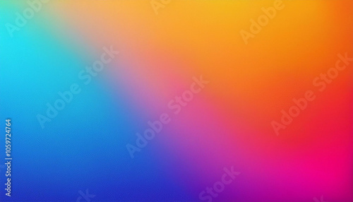 A mesmerizing blend of blue, orange, and pink hues create a vibrant, gradient masterpiece.