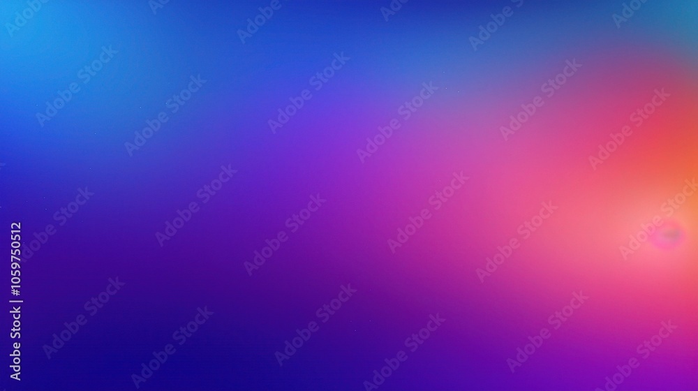 Obraz premium Smooth Gradient Background from Orange to Purple
