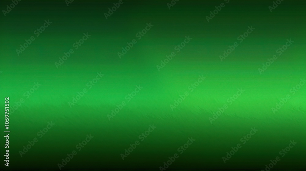 Obraz premium Smooth Green Gradient Background for Design Projects
