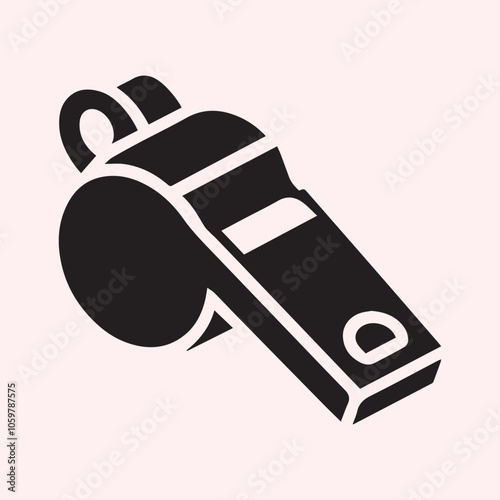 whistle logo vector, whistle icon vector, whistle vector icon black and white