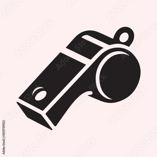 whistle logo vector, whistle icon vector, whistle vector icon black and white