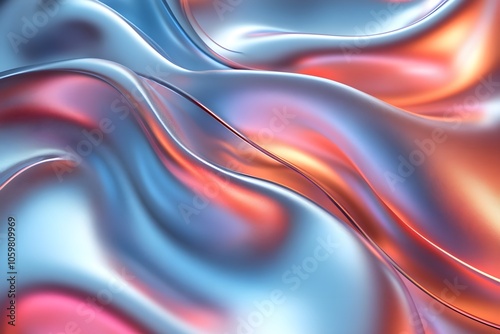 Wallpaper Mural Gradient liquid abstract squared Holo Holographic background with halftone dots design Watercolor ombre gradient pattern design 3d geometric shapes background Abstract background generative AI Torontodigital.ca