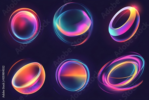 Gradient liquid abstract squared Holo Holographic background with halftone dots design Watercolor ombre gradient pattern design 3d geometric shapes background Abstract background generative AI