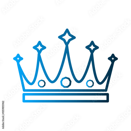 Crown icon template