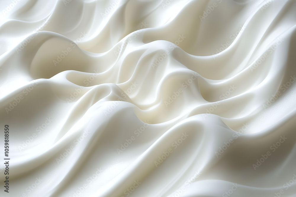 Fototapeta premium elegant white fabric captured in smooth texture