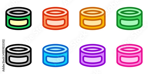 Editable canned food vector icon. Part of a big icon set family. Perfect for web and app interfaces, presentations, infographics, etc