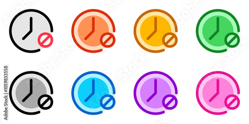 Editable countdown timer off vector icon. Part of a big icon set family. Perfect for web and app interfaces, presentations, infographics, etc