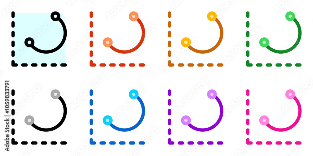 Fototapeta premium Editable chart vector icon. Part of a big icon set family. Perfect for web and app interfaces, presentations, infographics, etc