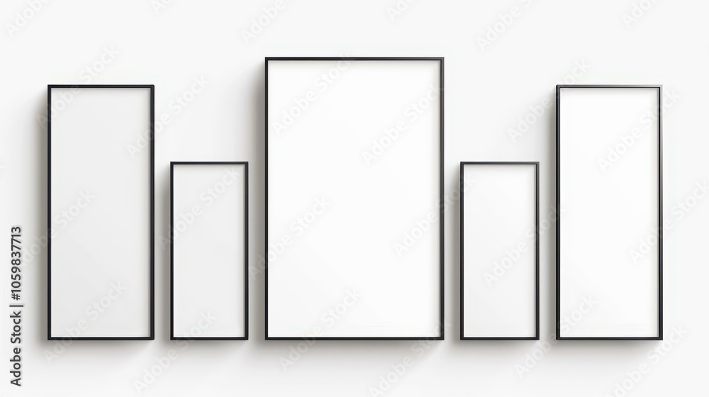 Showcase your art in style with a sleek black picture frame, perfect for any modern interior setting or art gallery display. Showcase your art in style with a sleek black picture frame, perfect for any modern interior setting or art gallery display.