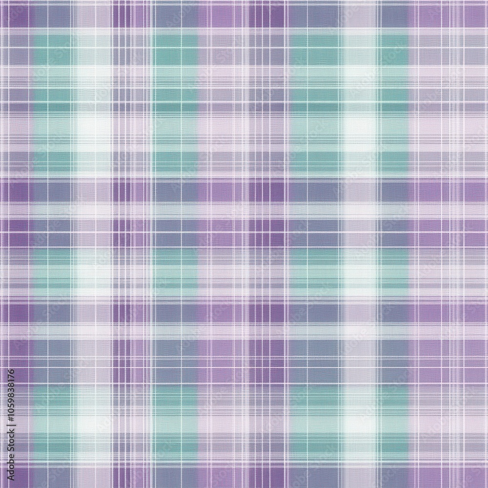 Abstract Plaid Pattern with Purple and Teal Hues ,seamless pattern ,textile design Abstract Plaid Pattern with Purple and Teal Hues ,seamless pattern ,textile design