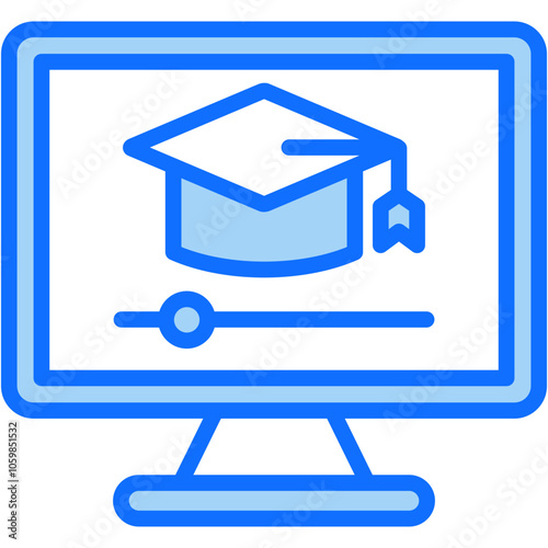 Online Learning Icon