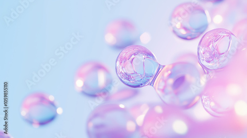 Scientific Visualization of NMN (Nicotinamide Mononucleotide) as a Hologram, Focusing on Enhancing Longevity and Cell Vitality