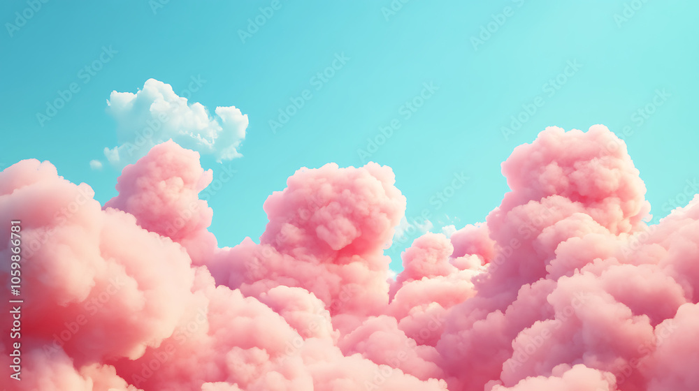 Fototapeta premium cartoon cloud background
