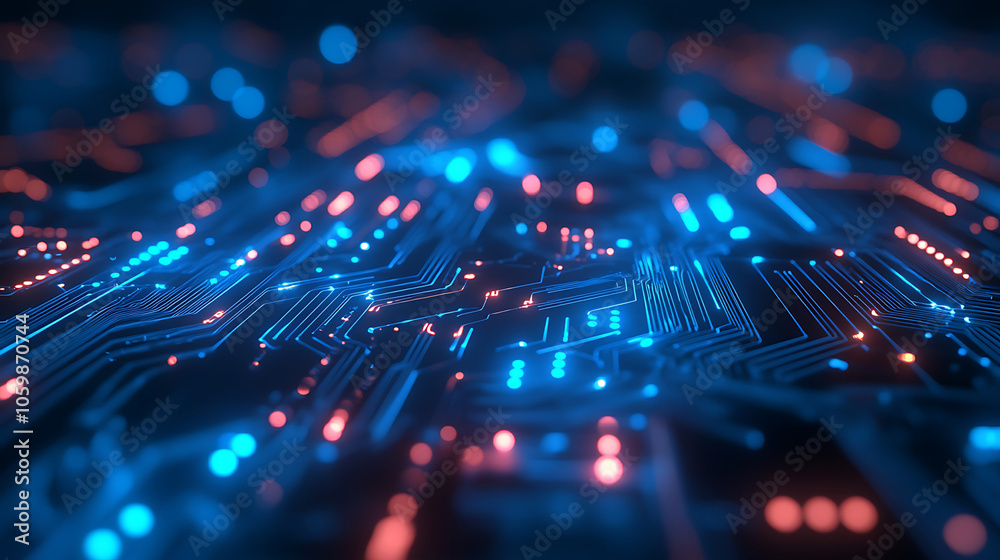 Obraz premium circuit board