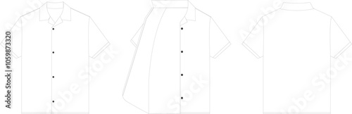 Hawaian Shirt Short Sleeves