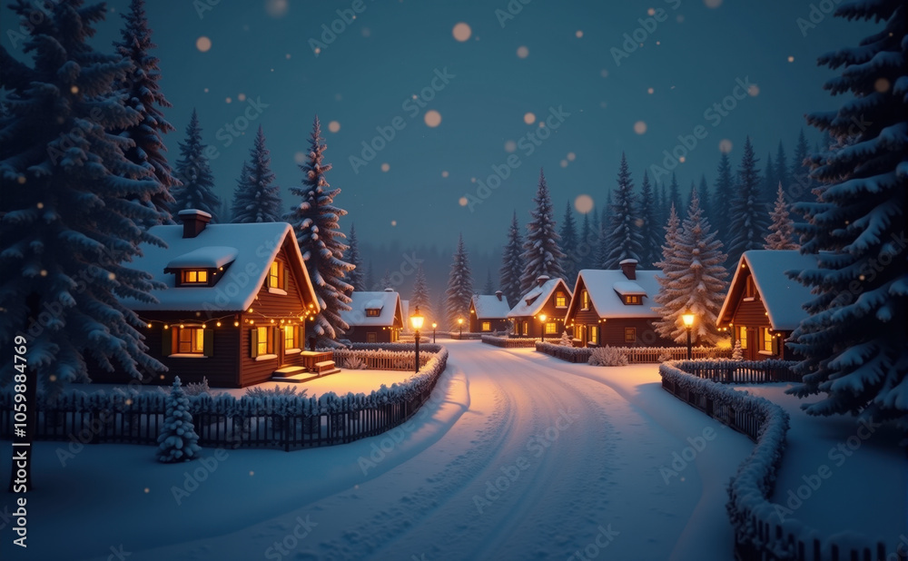 Fototapeta premium christmas tree in the city