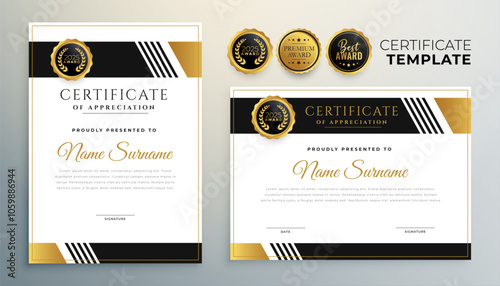 internship inspiring certificate of appreciation background for corporate office