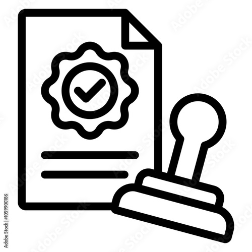 Validity Outline Icon