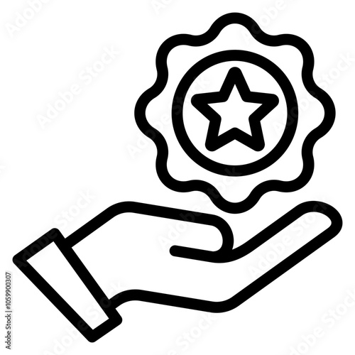 Prestige Outline Icon