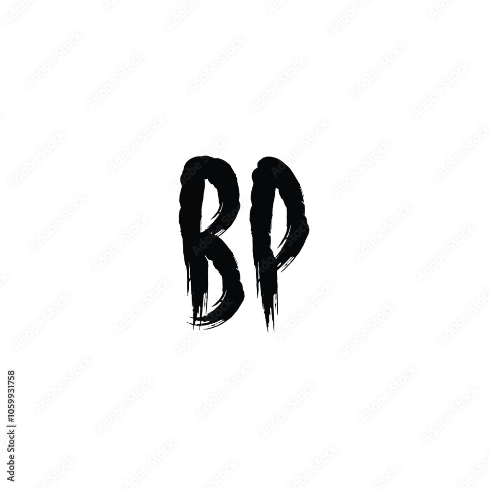 BP monogram logo design letter text name symbol monochrome logotype alphabet character simple logo BP monogram logo design letter text name symbol monochrome logotype alphabet character simple logo