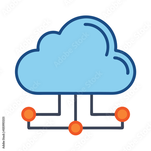 cloud computing icon