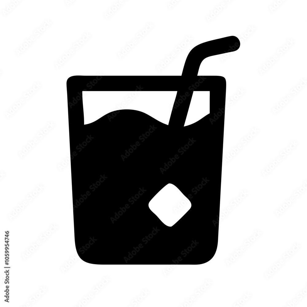 Obraz premium cold drink icon