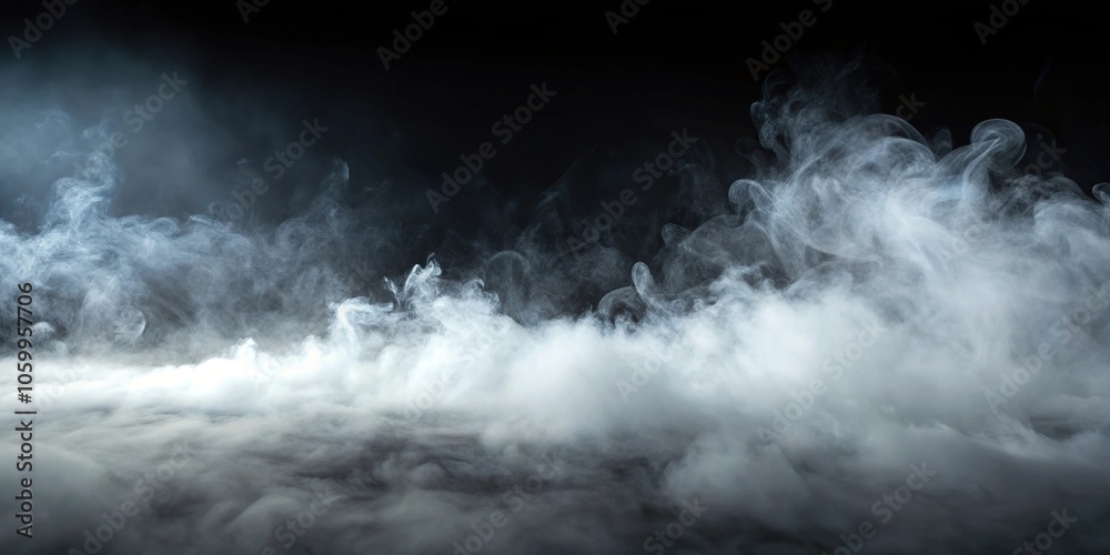 Fototapeta premium fog smoke mist loopable abstract background