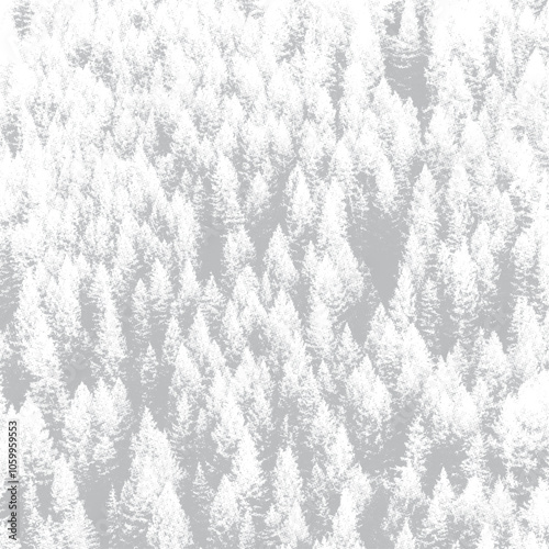 forest  halftone effect.vector illustration